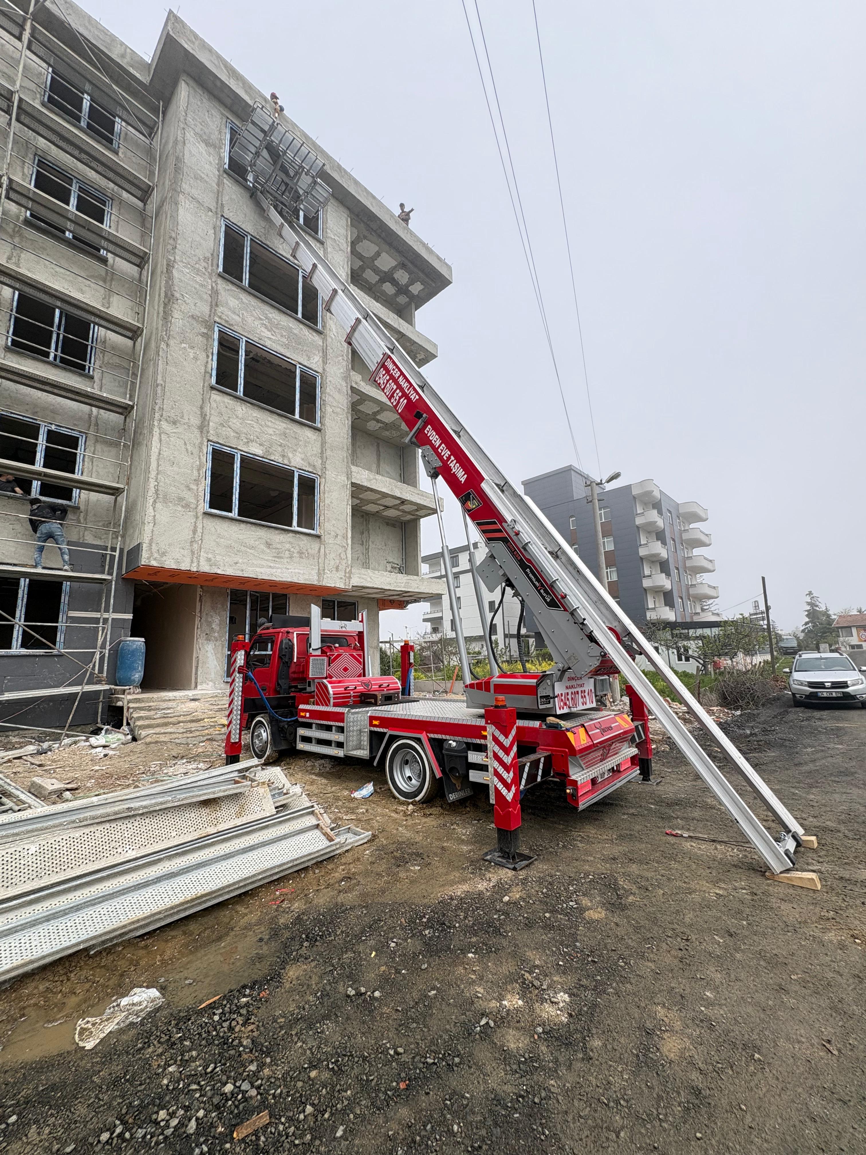 Beyaz eşya ve mobilyaların çizilmelere karşı özel ambalaj ile sarılması